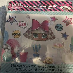 LOL WALL DECORATING KIT
