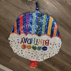 Huge Happy Birthday Balloons 