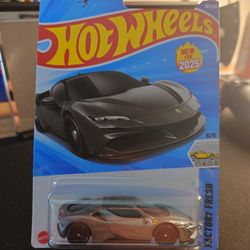 2025 Hot Wheels Ferrari SF90 Stradale Gray 191/250 Factory Fresh 5/5