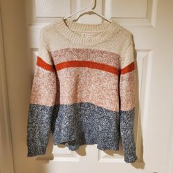 Women's Lou & Grey For LOFT Colorblock Sweater (M)