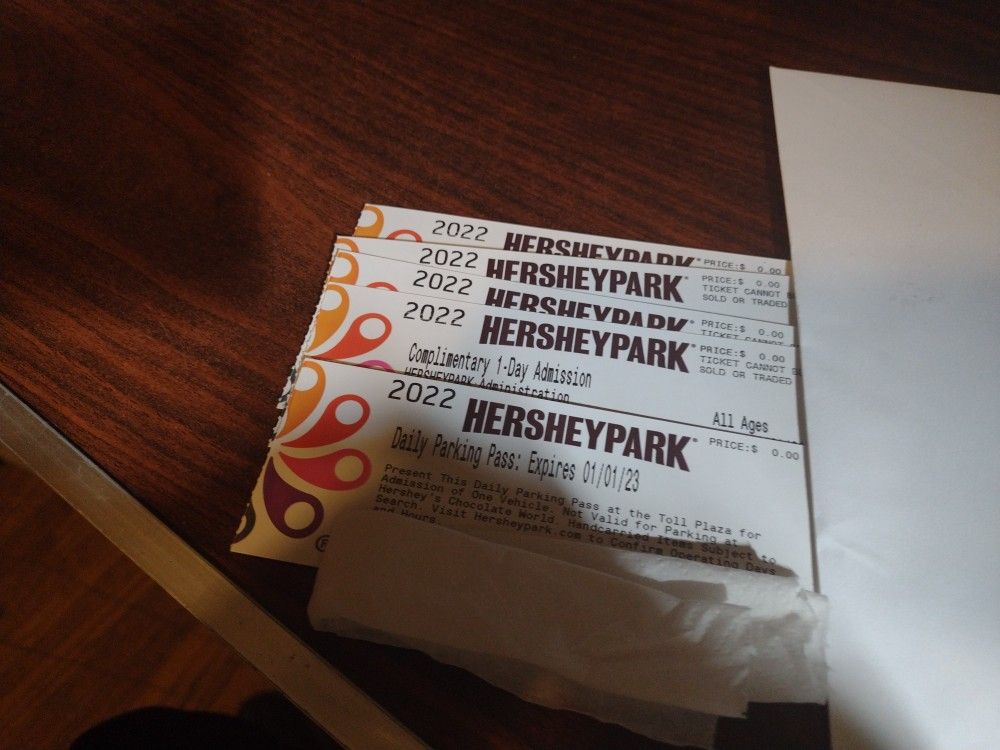 Hershey Park Tickets 