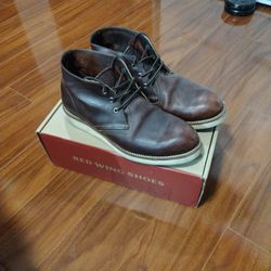 Red Wing Mens Chukka Work Boots 10.5 D