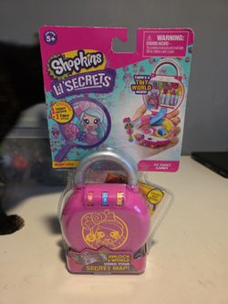 Shopkins Lil Secrets So Sweet Candy Shop Playset New in Sealed Package!