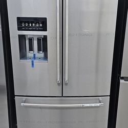 NEW REFRIGERATOR KITCHEN AID FRENCH DOOR 1 YEAR WARRANTY GARANTIA POR ESCRITO 