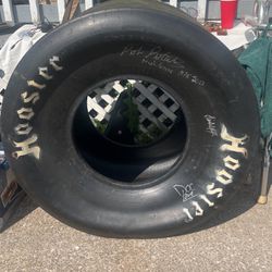 Drag tire Signed By Farm Truck 