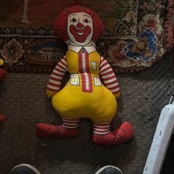 McDonald’s Ronald McDonald Vintage  Doll