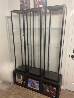 IKEA Glass Displays For Sale