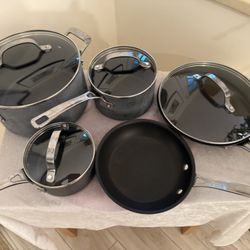 CIRCULON 9-Piece A1 ScratchDefense™ Nonstick Cookware Set