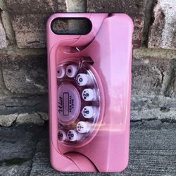 "Rotary Phone" Retro Pink Phone Case - for the iPhone8 Plus