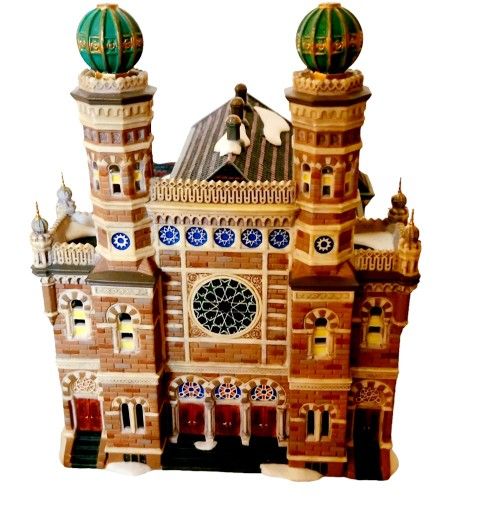 Department56 ライトハウス「セントラル シナゴーグ」 Department 56 Christmas In The City Historic Landmark Series