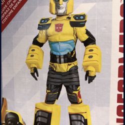 TRANSFORMERS BUMBLEBEE DELUXE CHILD COSTUME SMALL 4-6