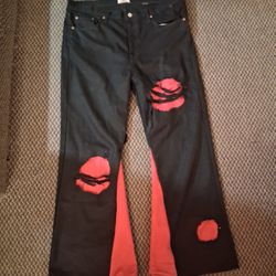CUSTOM FLARED 501 JEANS