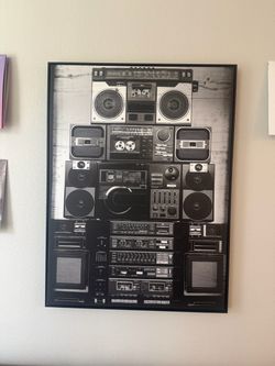 Speaker wall poster
