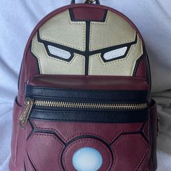 Light Up Iron man Loungefly Backpack 