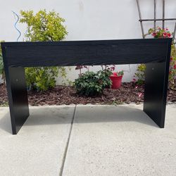Classic Black Entryway Table - console accent table
