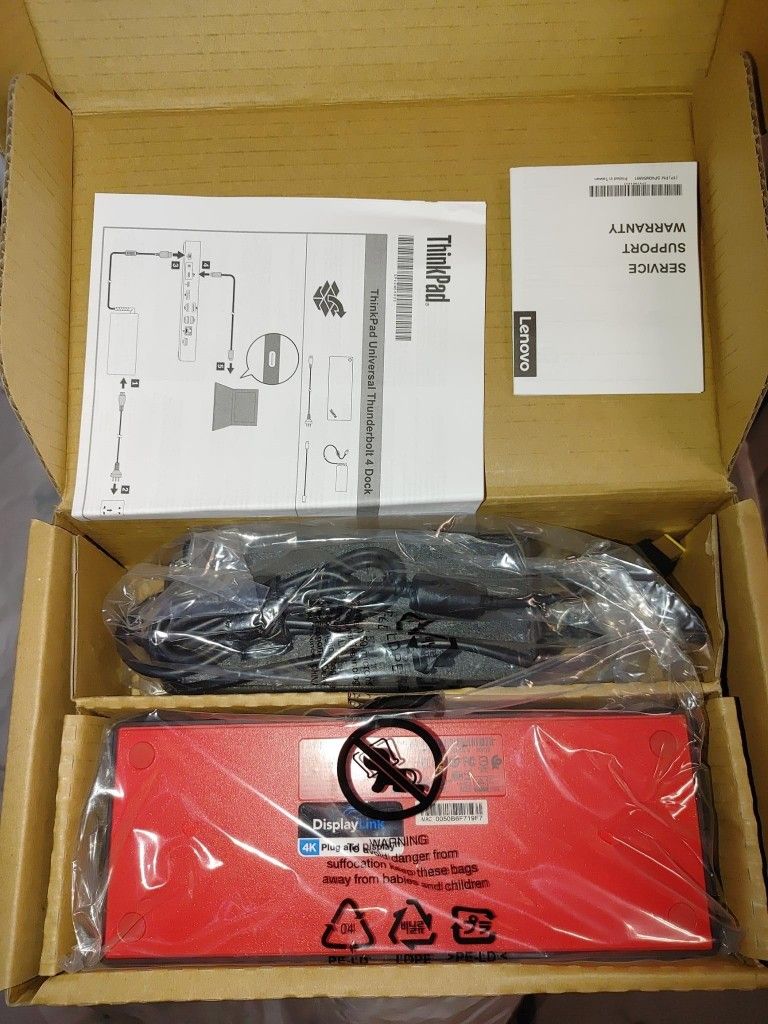 Lenovo USB-C Docking Station In Perfect Condition