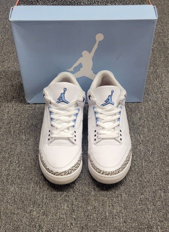 Nike Air Jordan 3 Retro UNC 2020 CT8532-104 Men’s Size 12