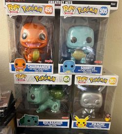 10In Pokemon Funko pops NEW!!!