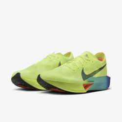 Nike Zoomx Vaporfly Next% 3 Volt-Scream Green-Volt-Black Mens Sz 8.5 DV4129-700