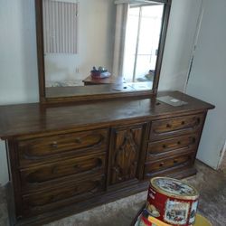 Dresser $10 With Mirror