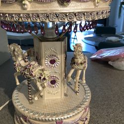 Antique Carousel Lamp 