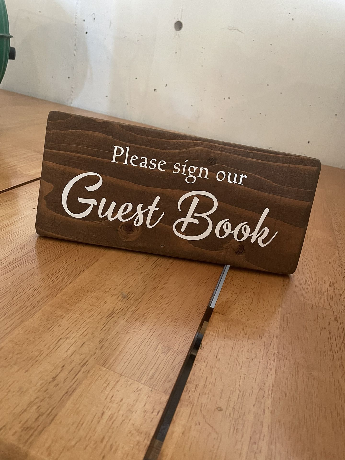 Please Sign Our Guest Book Sign 