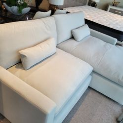 Modular Sectional Contemporary Light Grey New
