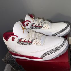 Jordan 3 Cardinal 