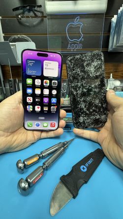 Phone Screen And Back Glass.  