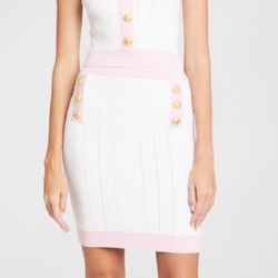 New Balmain Knit Skirt 