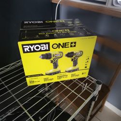 Ryobi One+ Impact Driver And Drill