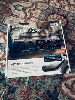 Presonus Studio 24c Audio Interface — Open Box / Used Once