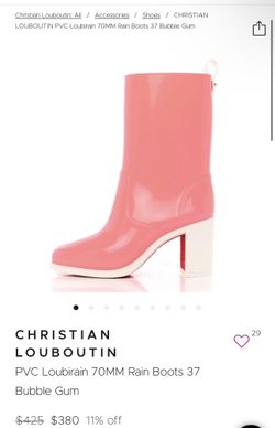 CHRISTIAN LOUBOUTIN BOOTS