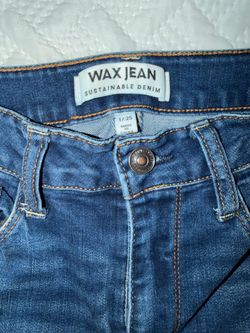 Juniors Wax Jean Sustainable Denim Jeans Size 1/25