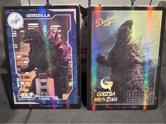 Godzilla Minus Zero Dodger trading cards
