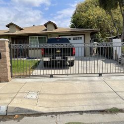 Custom Gate And Side Doors And Fence 