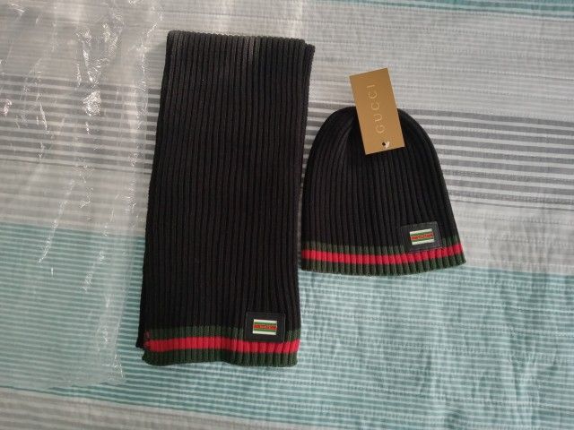 Gucci Hat and Scarf Bundle