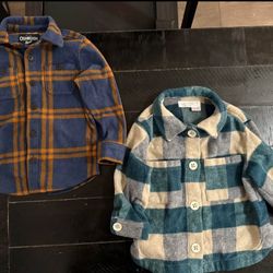 Kids flannels