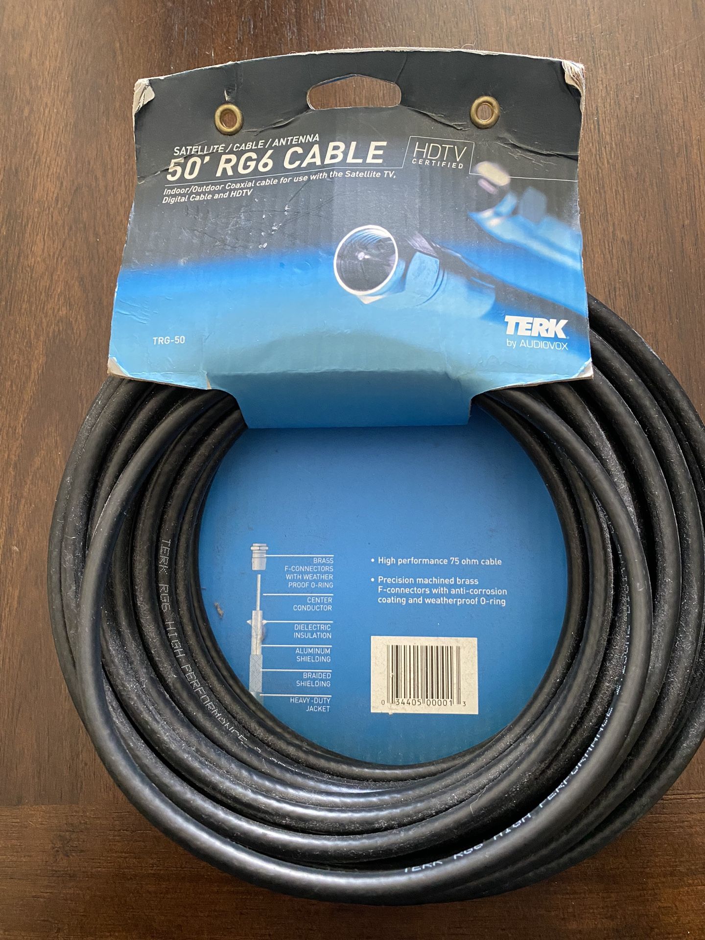 50’ HDTV Satellite Cable