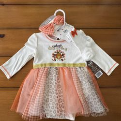 Baby Girl, Thanksgiving Day Dress