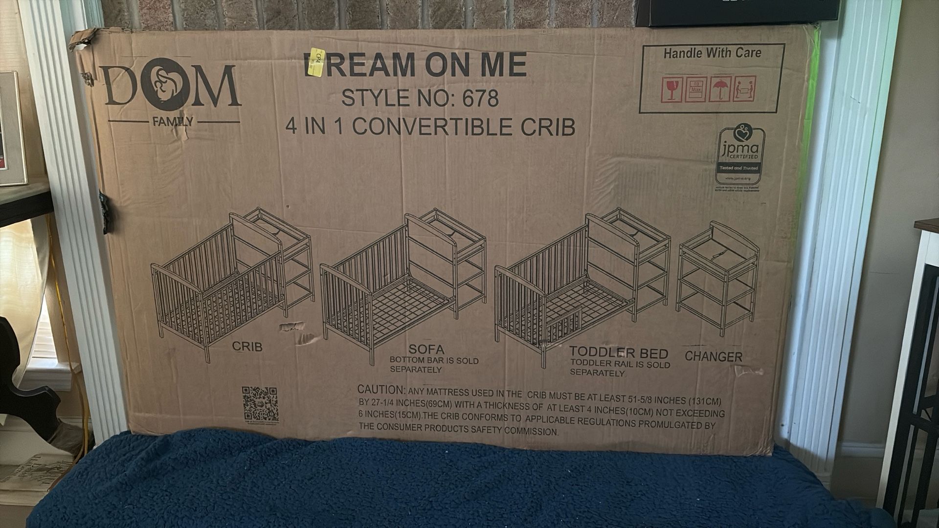4 In 1 Convertible Crib