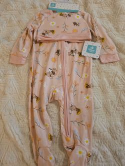 Pink Minnie Mouse 2 pc pj set