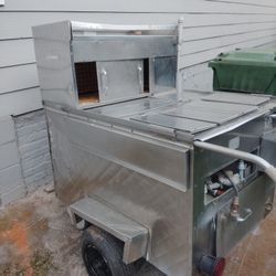 Hotdog Nacho Rolling Cart