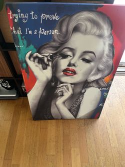 Marilyn Monroe canvas 24x36