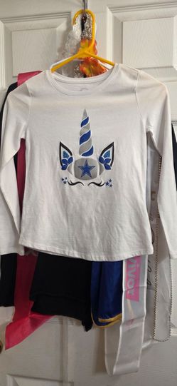 Dallas Cowboys girls long sleeve top