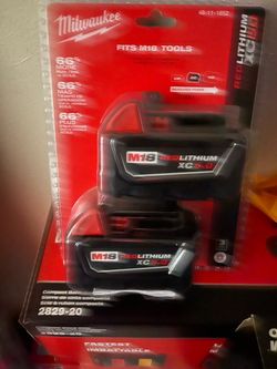 Milwaukee M18 RedLithium XC5.0 Battery 2-Pack