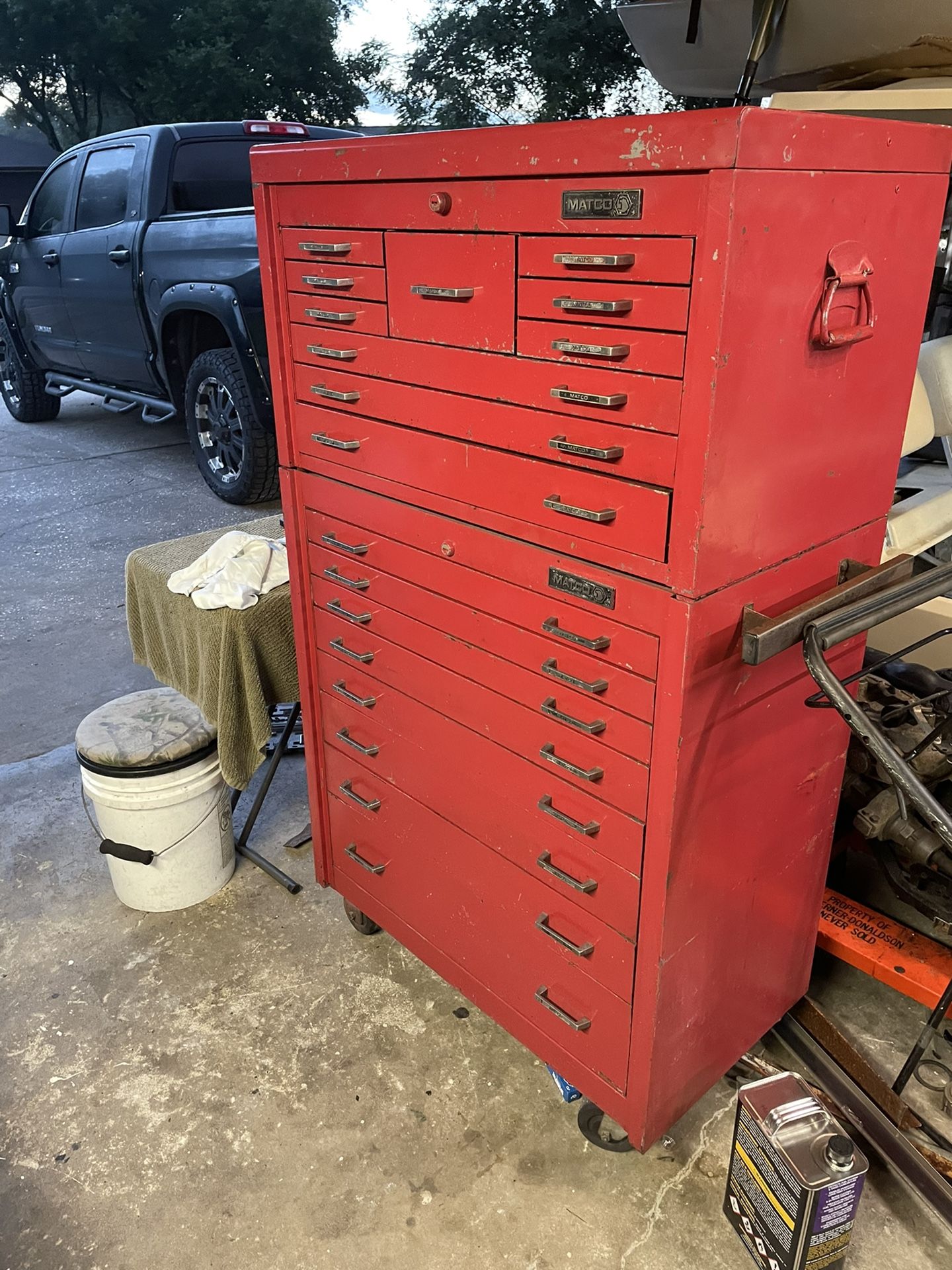 Matco roll around tool box best sale