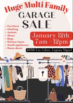 HUGE Multi Family Garage Sale