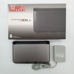 Nintendo 3DS XL in Grey | Refurbished 3DS XL Gameboy Handheld Console with Box