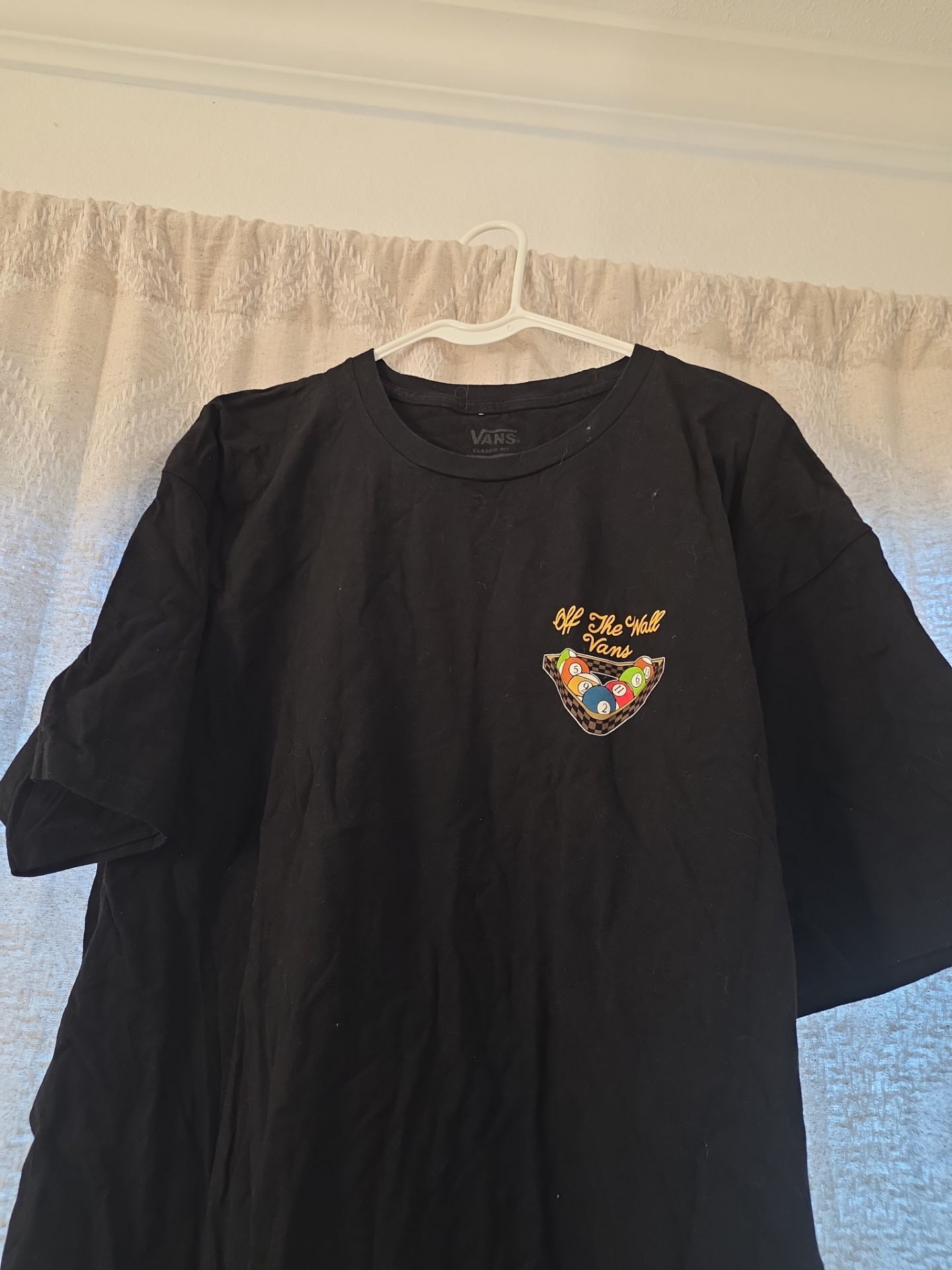 Vans Black T Shirt Large